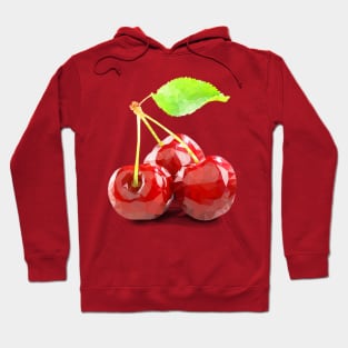 Geometric cherry Hoodie